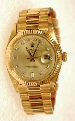 ROLEX Day date gold/diamonds