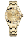 Rolex Lady gold/diamonds 